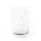 Yuuのyuuオリジナルイラスト16 和菓子-紅うさぎ- Water Glass :back