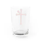 STRAYLIGHT SUZURI PXの「排撃官ブラッド」マルクト十字架 Water Glass :back