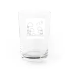 ねふくるの急かされるチンアナゴ Water Glass :back