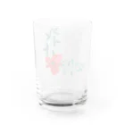 volcoのFlower Water Glass :back