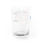 ふっかふっかひゅーんのひと Water Glass :back