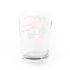 ふっかふっかひゅーんのひと Water Glass :back