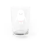 ukigumoの雪男のユキオ Water Glass :back