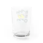 Baseball Buffのバッターおいこまれました（BSOランプ・ツーストライク） Water Glass :back