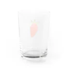 NOSHINのただのいちご Water Glass :back