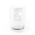 しゃけちゃん本舗の博物館　長方形ver Water Glass :back