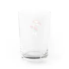 しゃけちゃん本舗の肉屋の娘 Water Glass :back