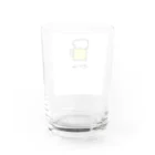 牡蠣が好きのビールが飲みたい Water Glass :back