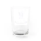 北神の水にきえゆ Water Glass :back