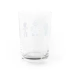 hiromashiiiの土偶三姉妹 Water Glass :back