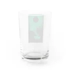 麟暁法師の翠環日食 Water Glass :back