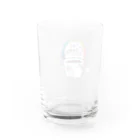 akaricafeのcoffee rainbow Water Glass :back