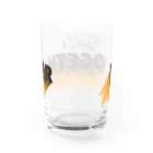 RIRI_designのStand Up Together（スタンド・アップ・トゥゲザー）イエロー オレンジベース Water Glass :back