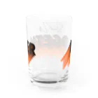 RIRI_designのStand Up Together（スタンド・アップ・トゥゲザー）ピンク オレンジベース Water Glass :back