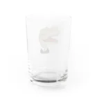 Kerokero_kanaのおしゃれな恐竜 Water Glass :back