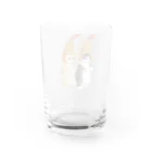 mofusandのダブルえび天にゃん Water Glass :back