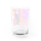 でんちぎれのお店の路地 Water Glass :back