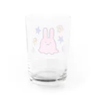 めんだこうさぎ星人のめんだこうさぎ×海のものたち Water Glass :back