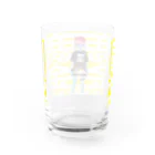 696graphic_suzuriのみなごろしちゃん_001 Water Glass :back