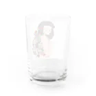 maichogoriのきみのなかにある宇宙 Water Glass :back