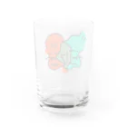 あきた あもうのぼーい密がーる Water Glass :back