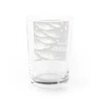 G-HERRINGのHERRING 国後島（鰊；ニシン）あらゆる生命たちへ感謝をささげます。※価格は予告なく改定される場合がございます。 Water Glass :back
