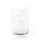 おこらないネコはなたんのはなたんとしまちゃん Water Glass :back