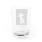 ぇゎ屋( ¨̮ )のキャトられる牛 Water Glass :back