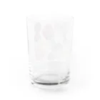 もちもちポメラニアンのにじみダイヤ Water Glass :back