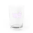 ʕ•̫͡•ʔのねこ Water Glass :back