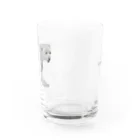 Canako Inoueのシロクマ Water Glass :back