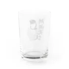 イマダモモカ直々デザインSHOPの向かう所敵無し Water Glass :back