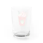 引田玲雄 / Reo Hikitaのイチゴフラペチーノガエル Water Glass :back