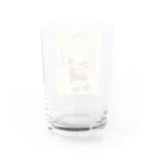 おんなどもの可愛いグッズショップのぱすてるめがちゃん Water Glass :back