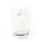 さやまちゃのトゥッカーノ給水中 Water Glass :back