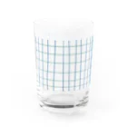 suuuuuga_rのくすみカラー格子 Water Glass :back