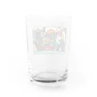 吉田圭佑アート事務所の海賊船フルーツモンスター Water Glass :back