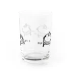 あめみやのおにここ(偽)【明るい生地用】 Water Glass :back