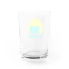 みやまの夏色おにぎり Water Glass :back