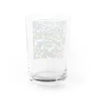 夜夜未明のむらさきむらさき Water Glass :back