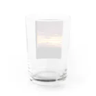 Nao Sakamoto Abeの情熱&black sunset  Water Glass :back