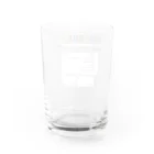 画像編集✄クソ野郎のきさまあおまえら Water Glass :back