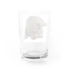 良々のぷーちゃん(雑種犬) Water Glass :back