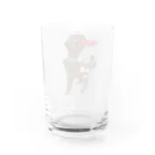 AKの子鹿　&  小鳥 Water Glass :back