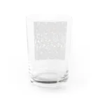 カヨラボ　スズリショップの雪と翠／カヨサトーTX Water Glass :back