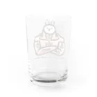 石垣りょうのうさぎノーマッチョ Water Glass :back