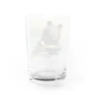 松井 翼 /  Tsubasa Matsuiの熊の水浴び Water Glass :back