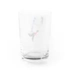 画像編集✄クソ野郎の全力投球の、ぶーーーこ Water Glass :back