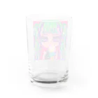 QooToyBoxのツインテールギャル Water Glass :back