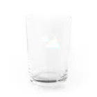 samereniの月と雲ふわふわ Water Glass :back